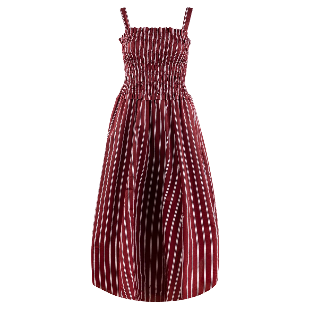 Winnie Striped Midi Dress