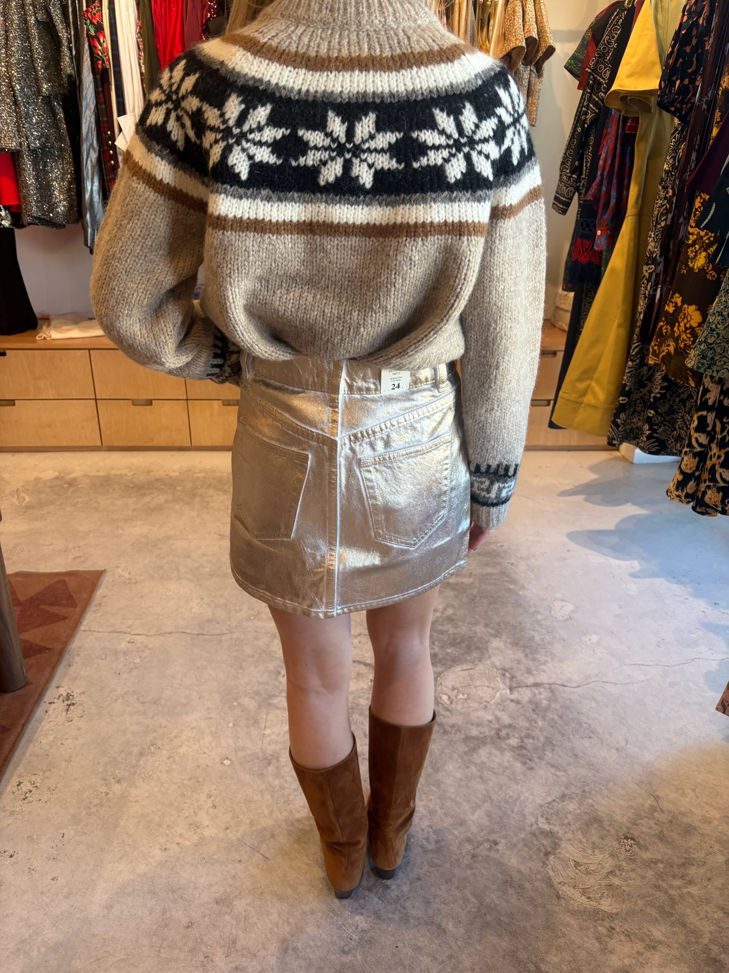 90s Relaxed Mini Skirt