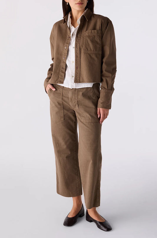 Easy Army Slouch Crop Pant