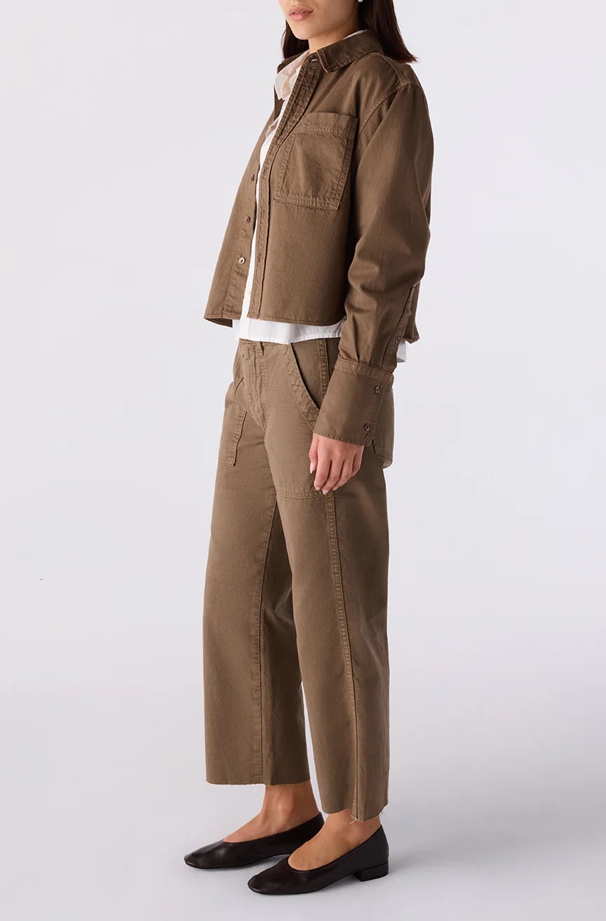 Easy Army Slouch Crop Pant