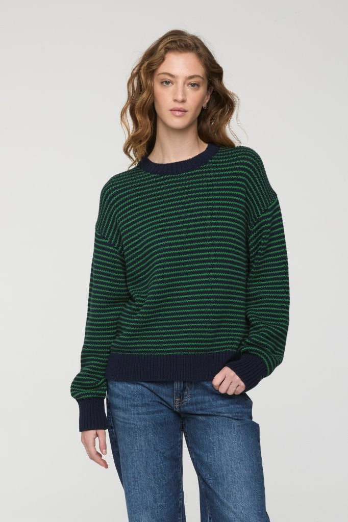 Aura Relaxed Crew Neck Sweater