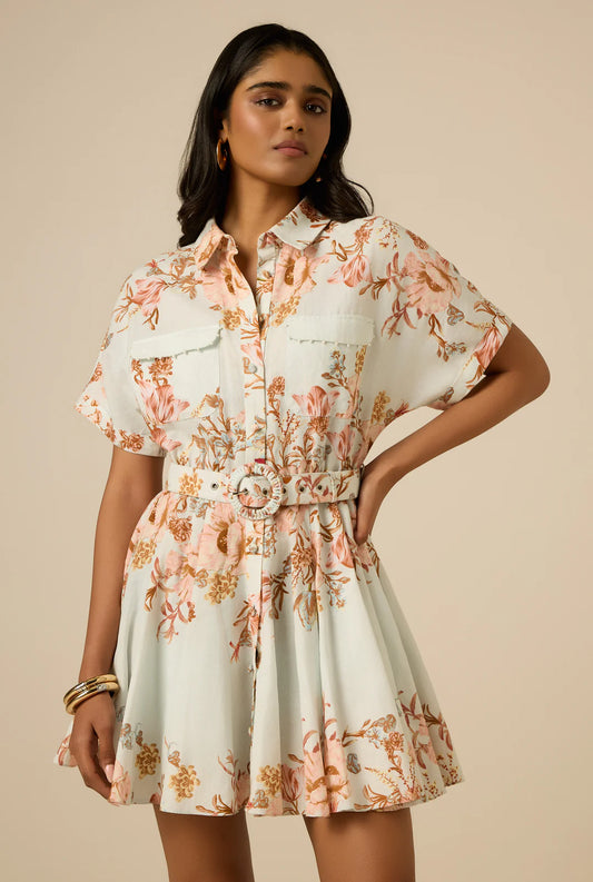 Ezra Buckle Short Dress