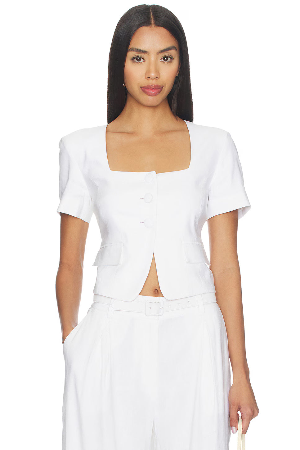 The Mayfair Linen Top