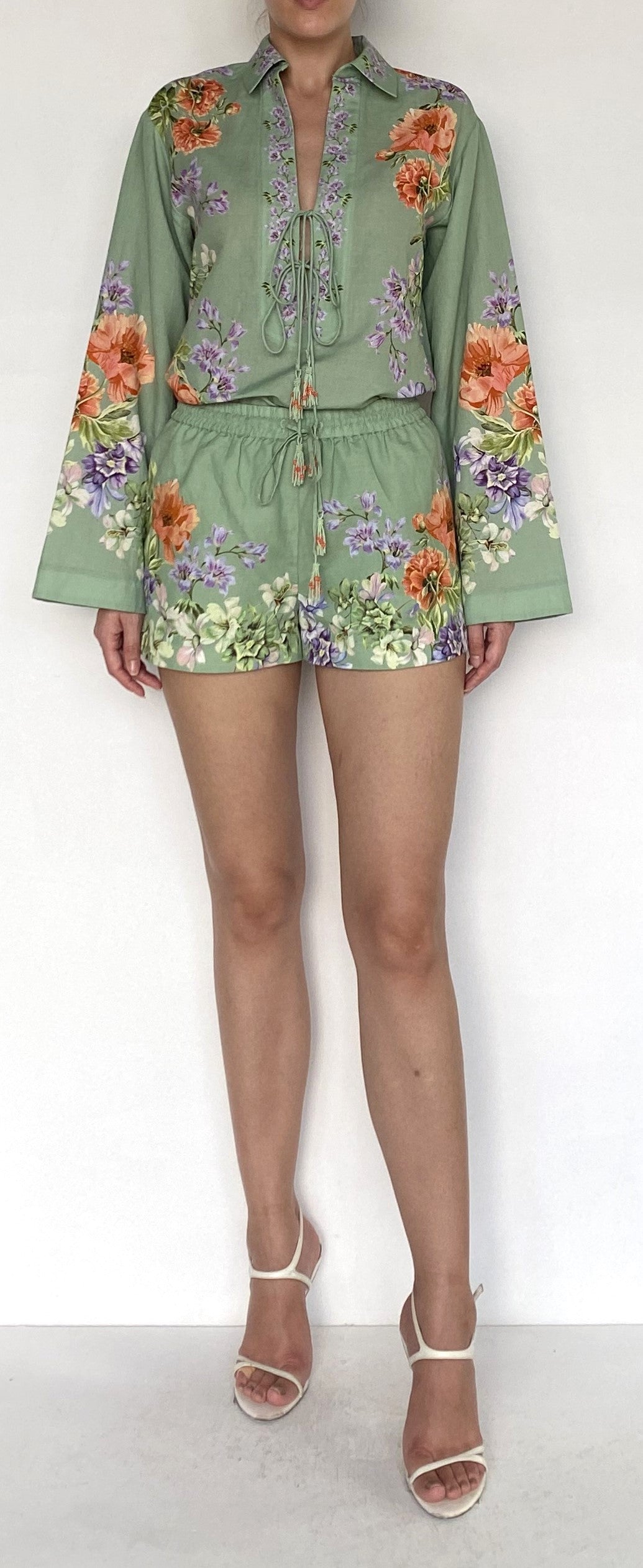 Elastic Waist Shorts