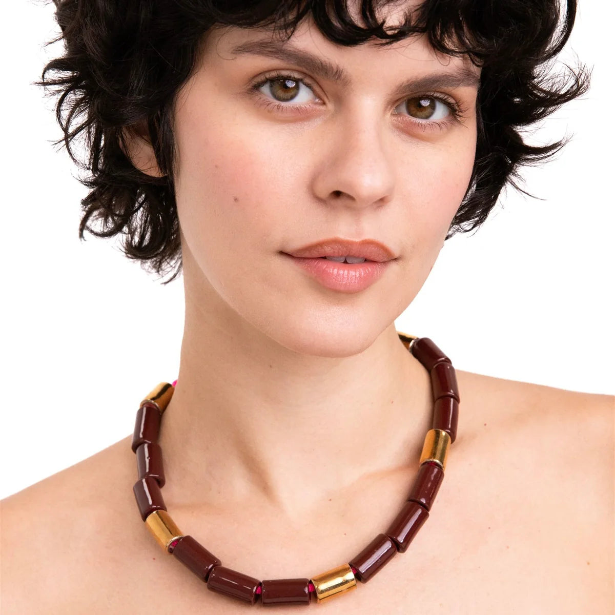 Candy Bead Four Necklace