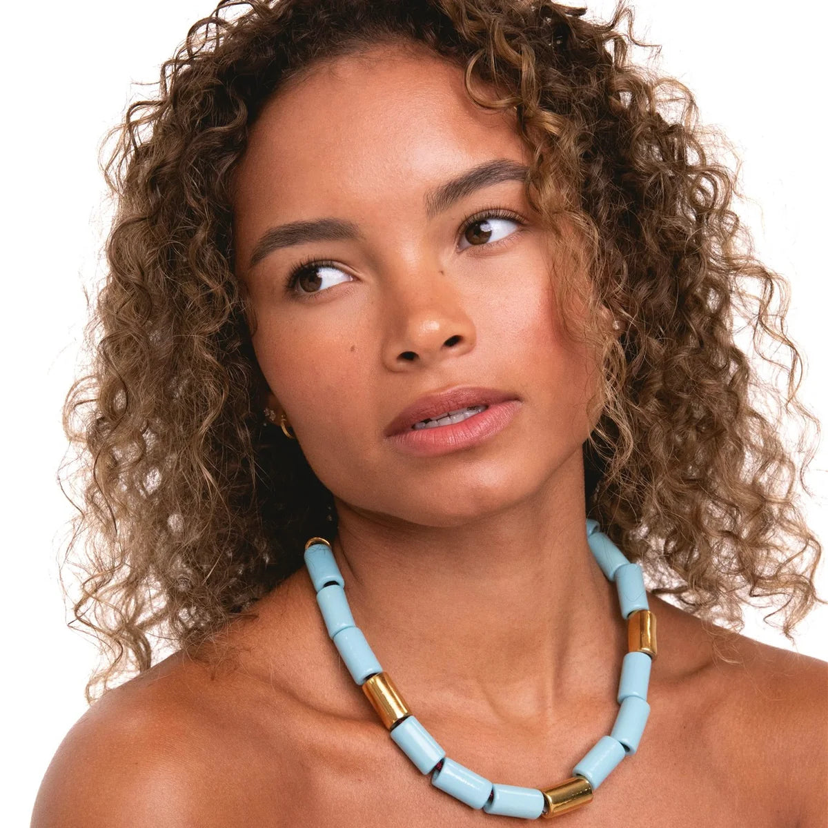 Candy Bead Four Necklace