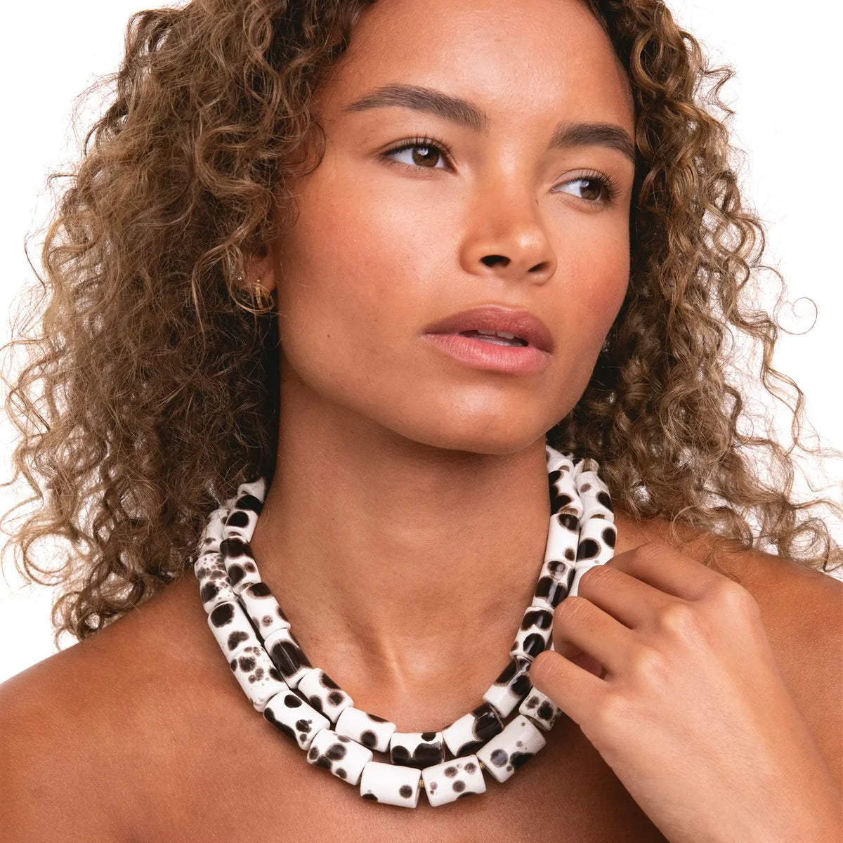 Candy Bead Four Necklace