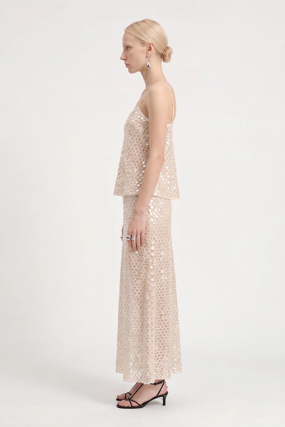Hazel Pearlized Sequin Top