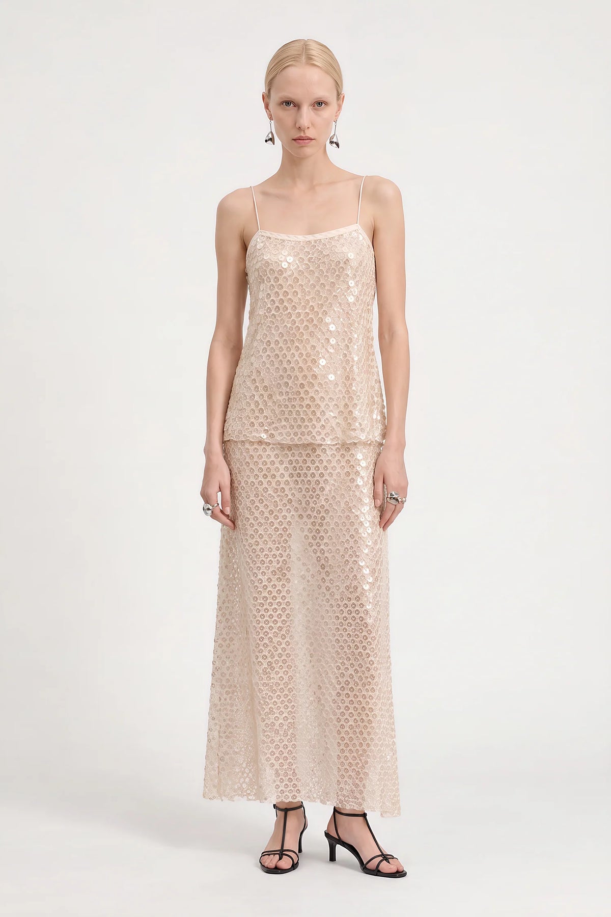 Hazel Pearlized Sequin Top