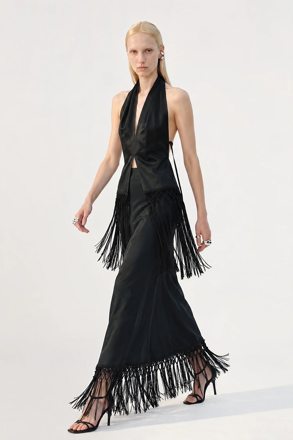 Brittlee Fringe Skirt