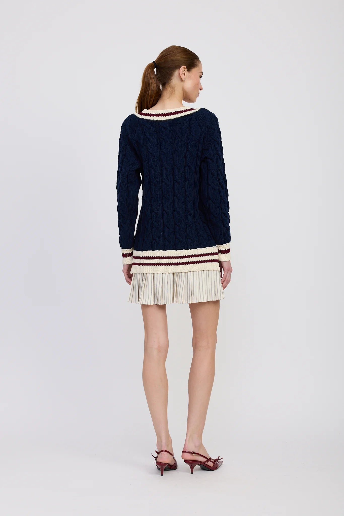 Knox Mixed Media Mini Dress