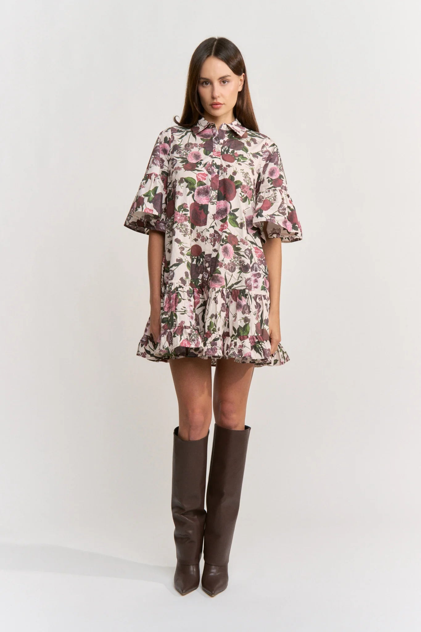 Miranda Mini Shirt Dress
