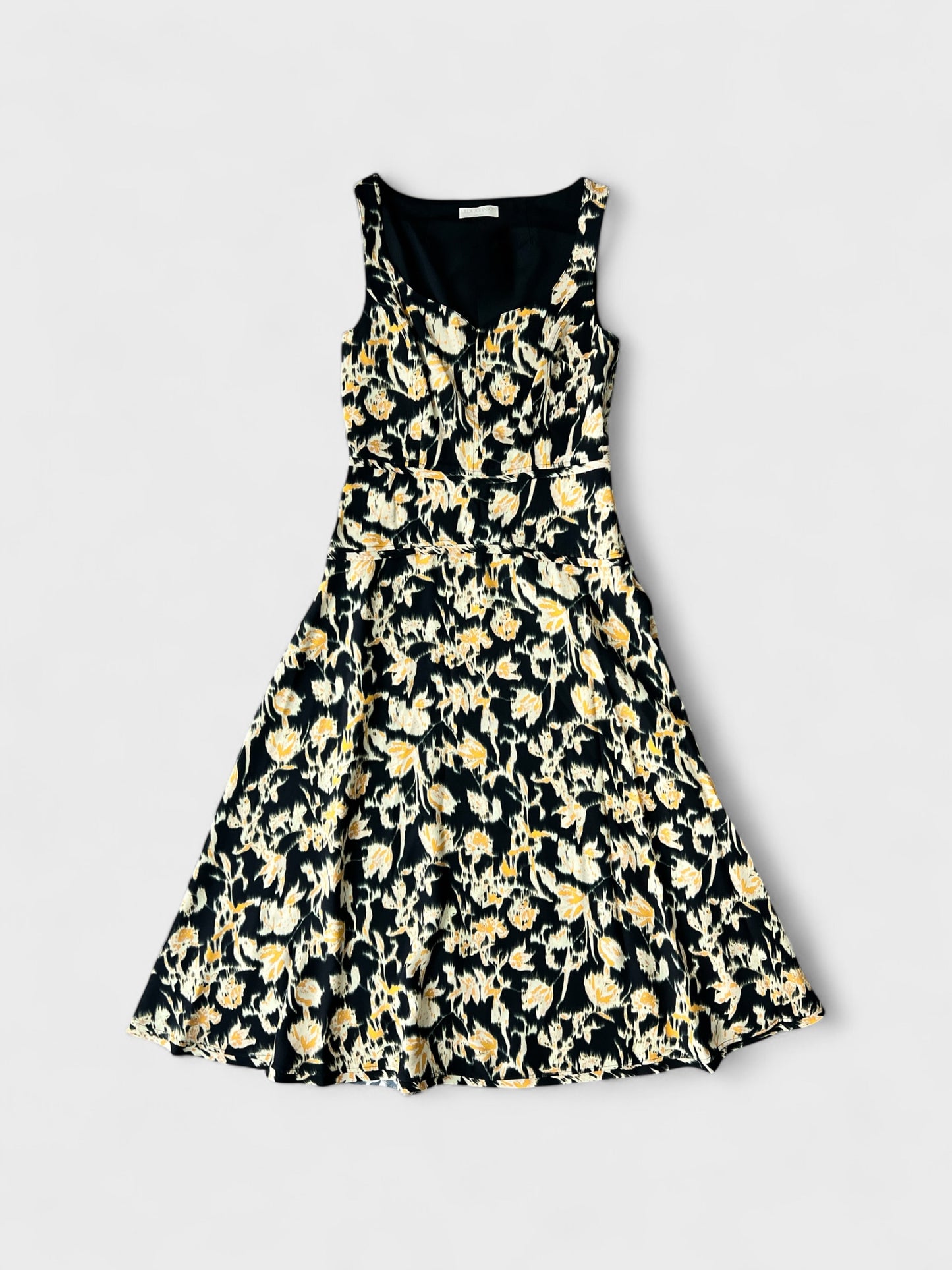 Vivi Sweetheart Neckline Midi Dress