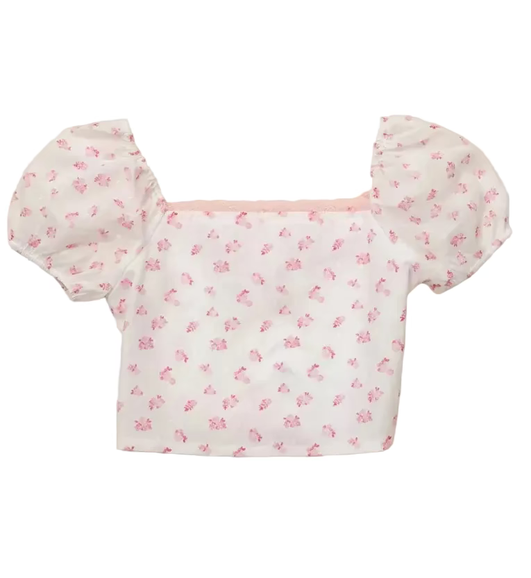 Girls Noa Tie Back Top