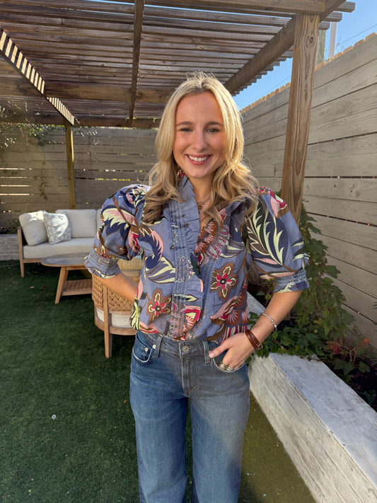 Short Sleeve Zuri Top