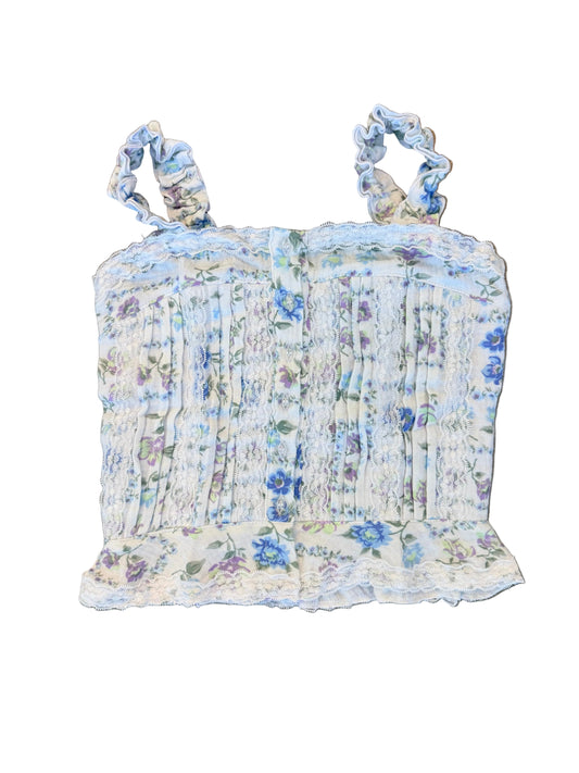 Rose Girls Lace Flower Top