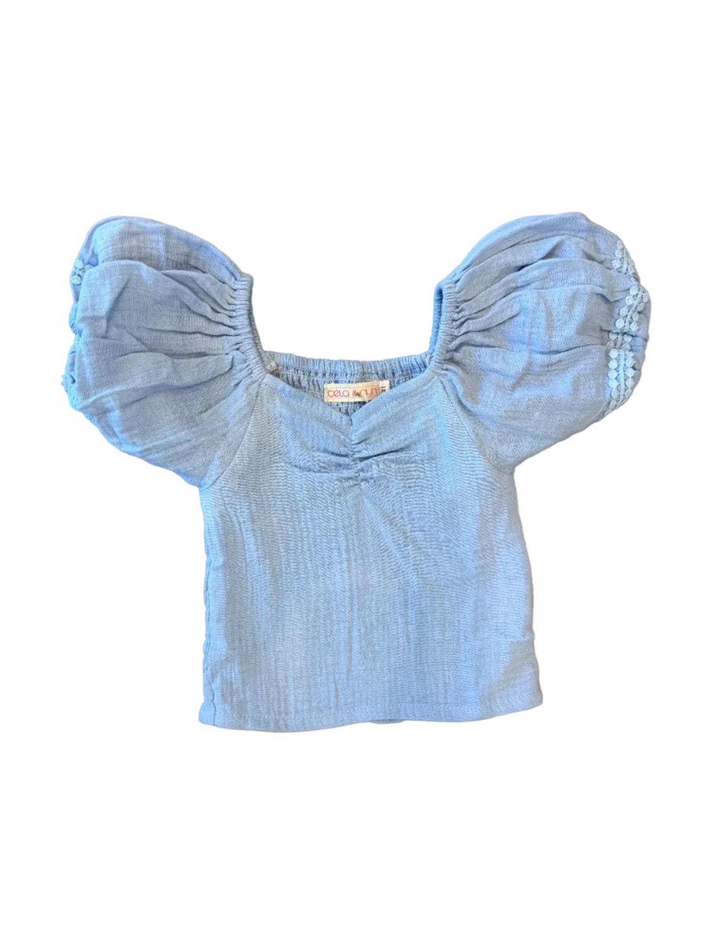 Lex Girls Buff Sleeve Top