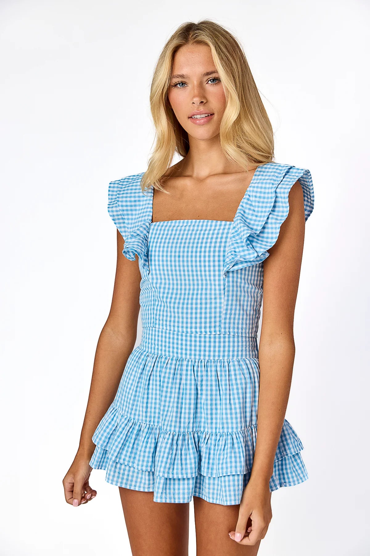 Maya Gingham Top