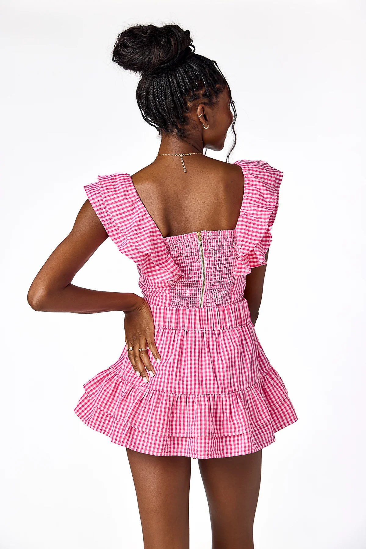 Maya Gingham Top
