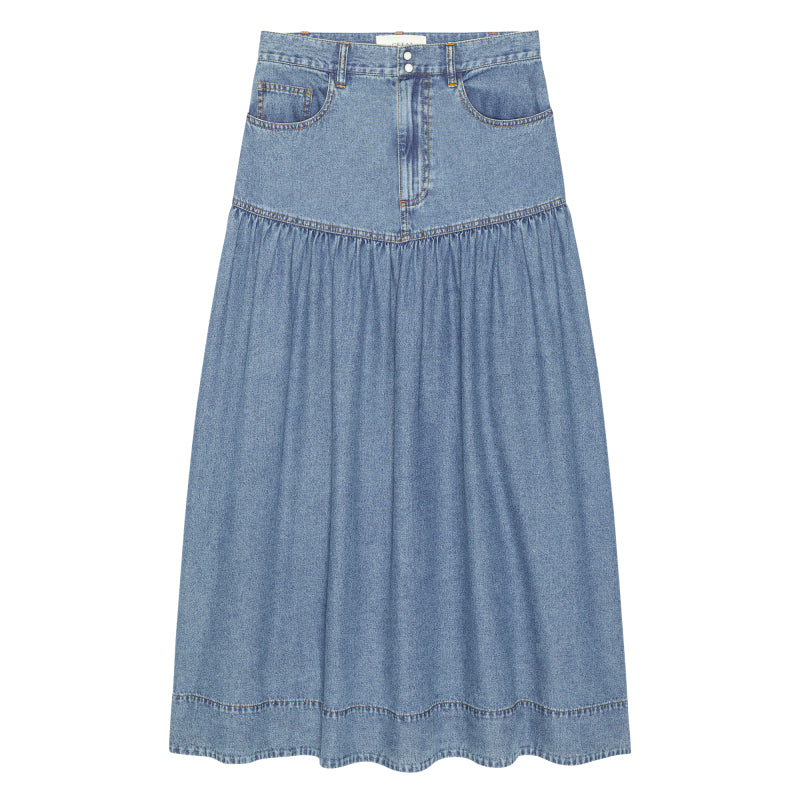 The Western Yoke Skirt
