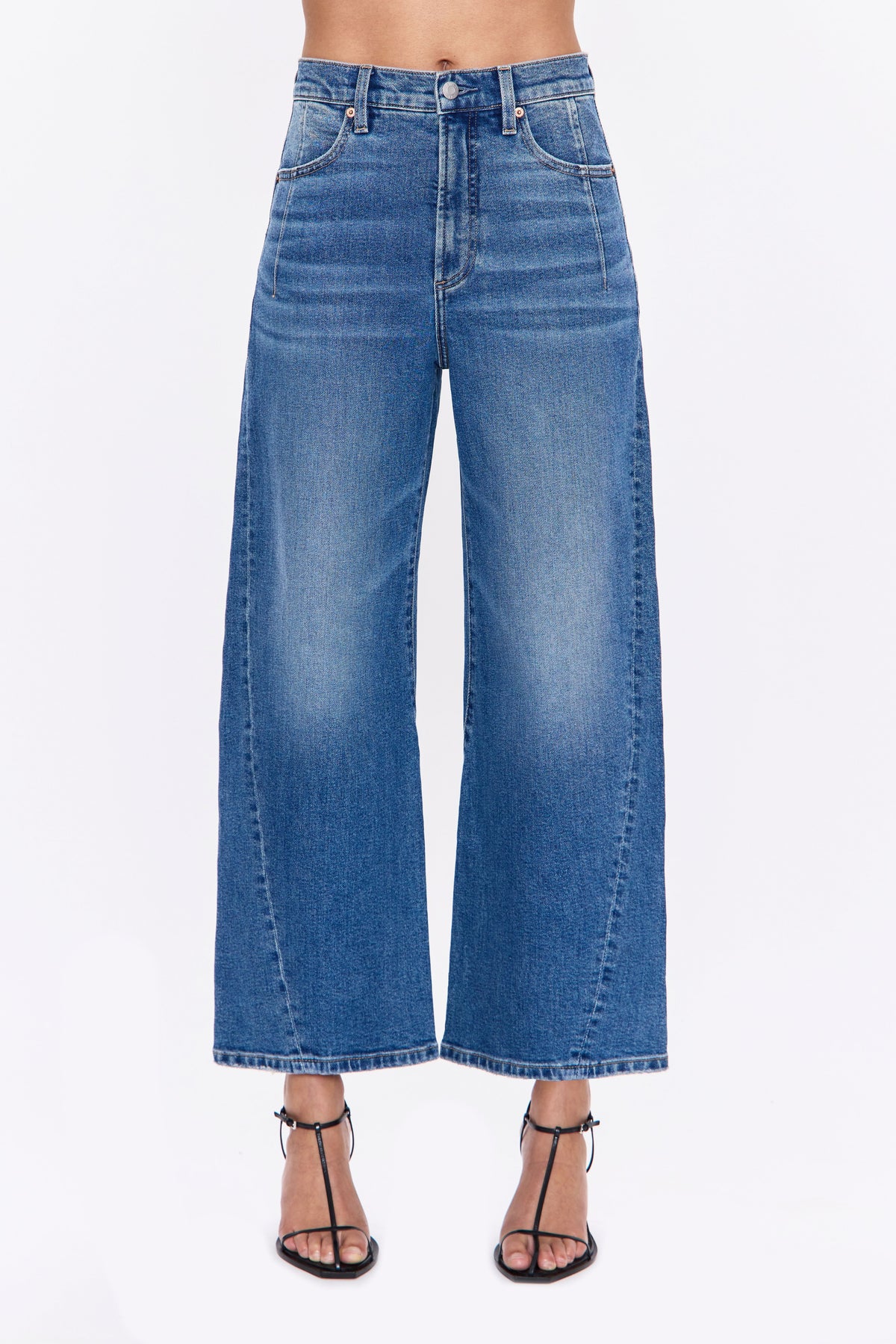 Kyra High Rise Bowed Ankle