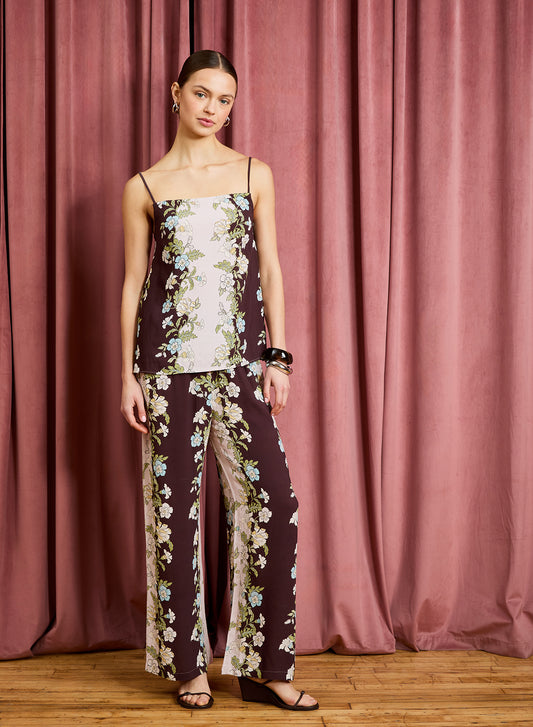 Chayenne Linear Floral Stripe Print Set