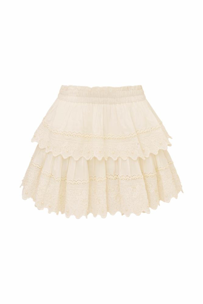 Ruffle Mini Skirt