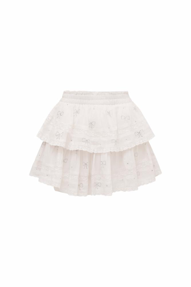 Ruffle Mini Skirt