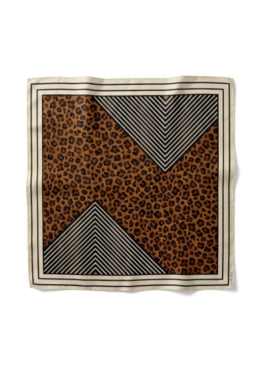Leopard Stripe Scarf