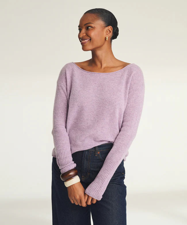 Cashmere Boatneck Sweater