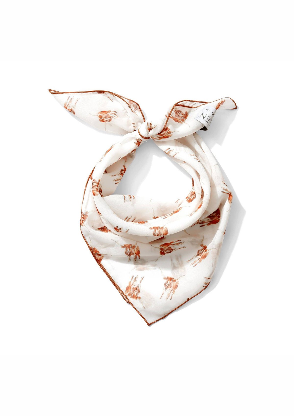 Longhorn Chiffon Scarf