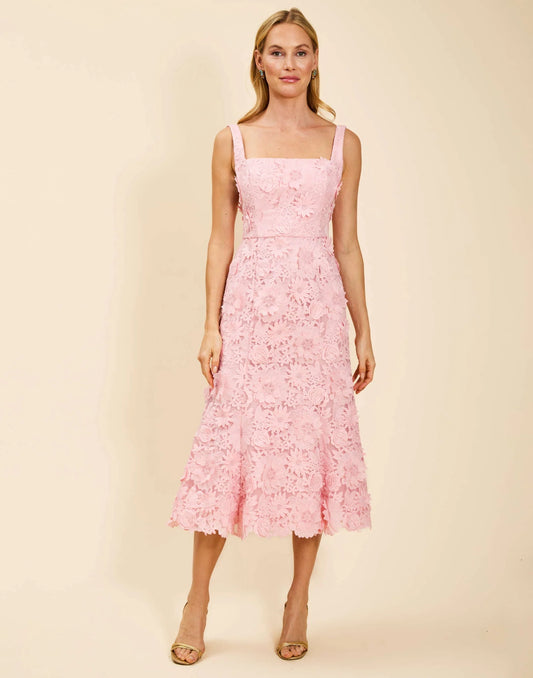 Manila Lace Midi Dress