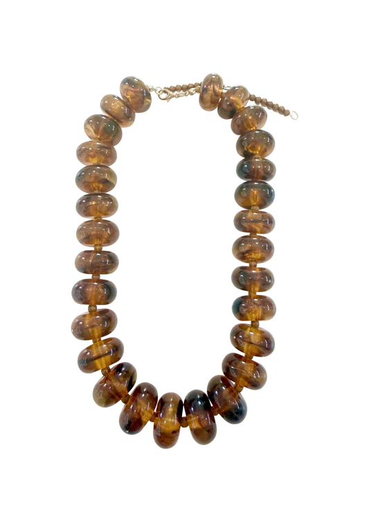 Marlan Chunky Beaded Necklace
