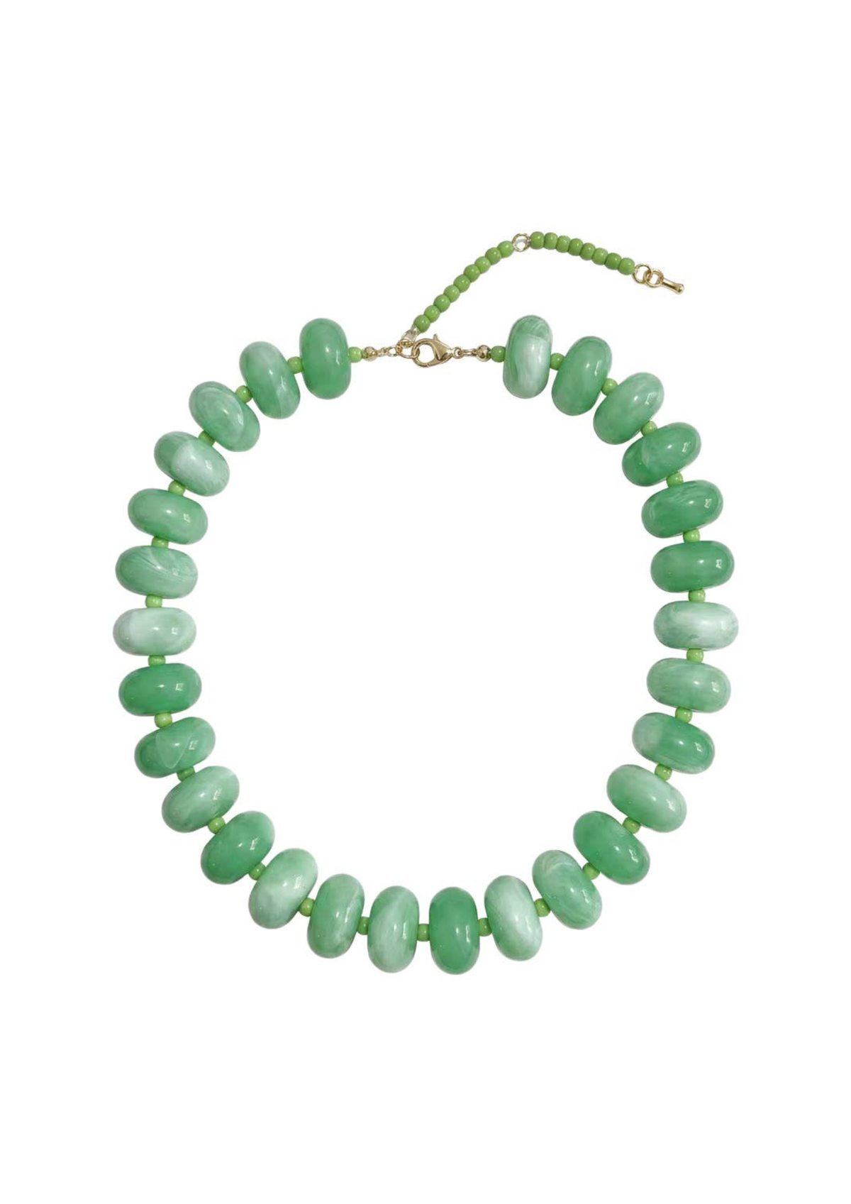 Marlan Chunky Beaded Necklace