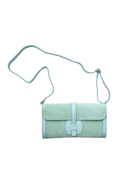 Monet Suede Clutch