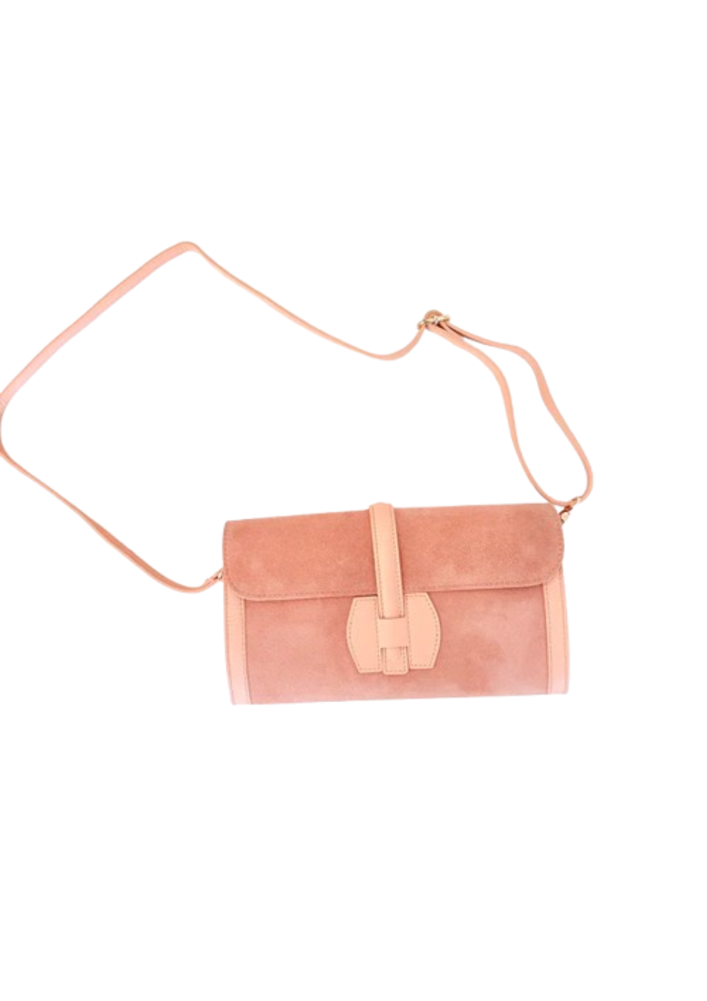 Monet Suede Clutch