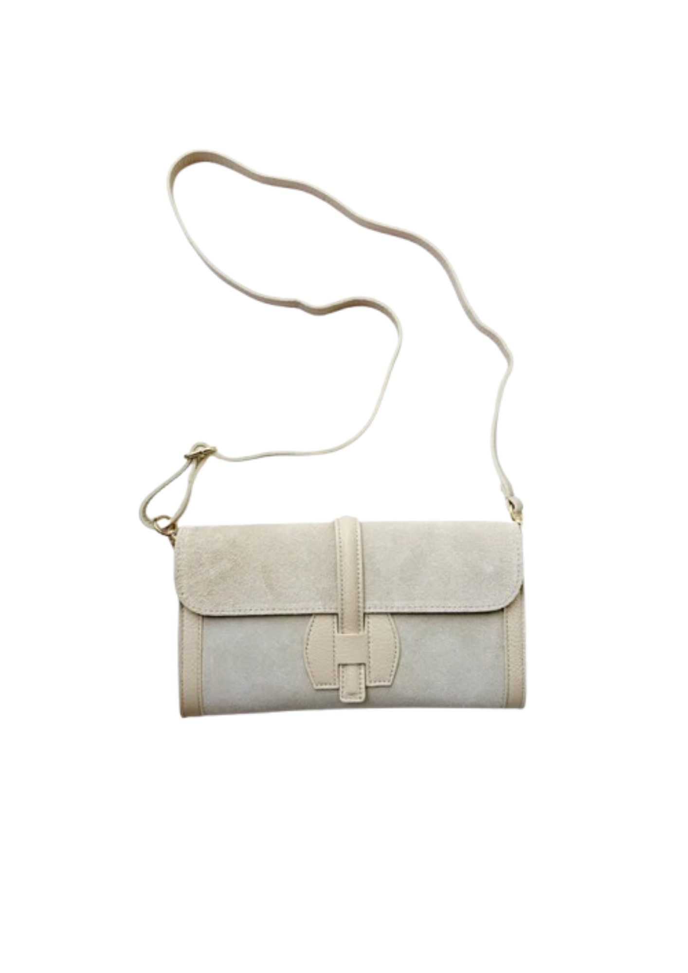 Monet Suede Clutch