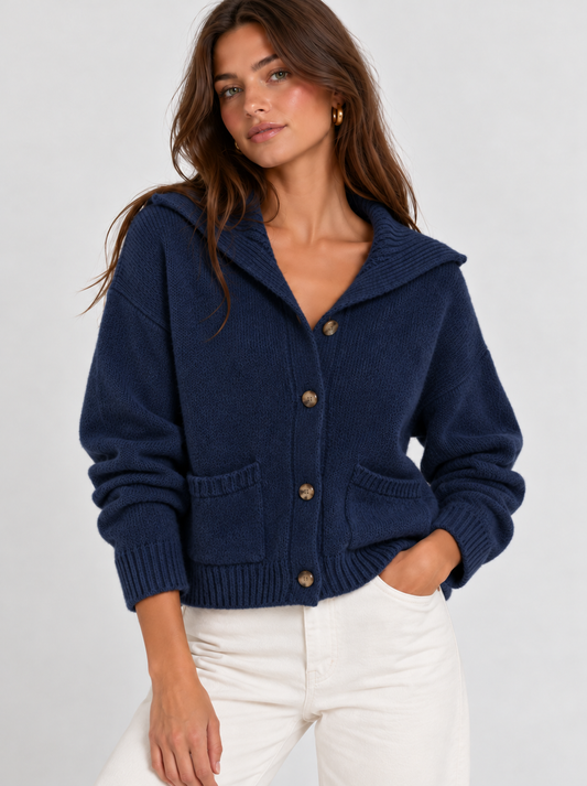 Custom Cotton Cardigan Sweater