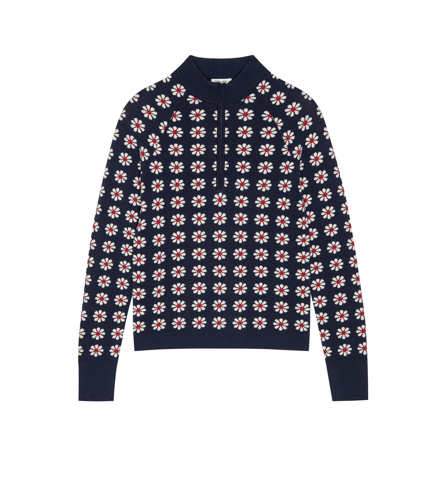 The Merino Quarter Zip Sweater