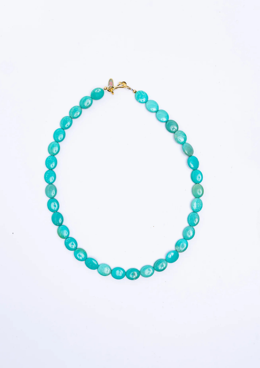 Oval Turquoise Necklace