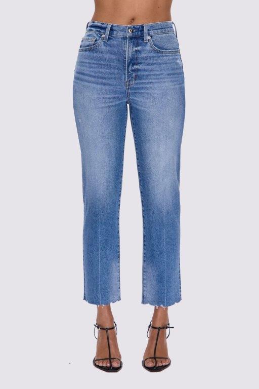 Charlie High Rise Classic Straight Jean