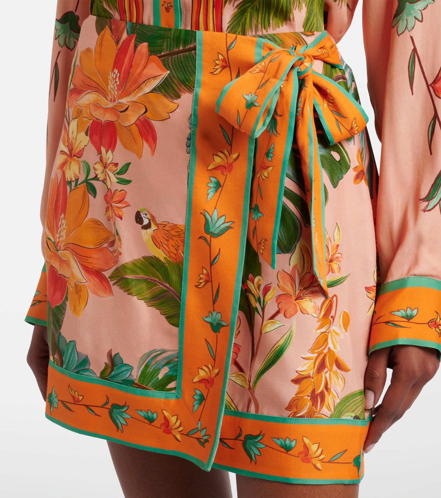 Birds Mini Skirt