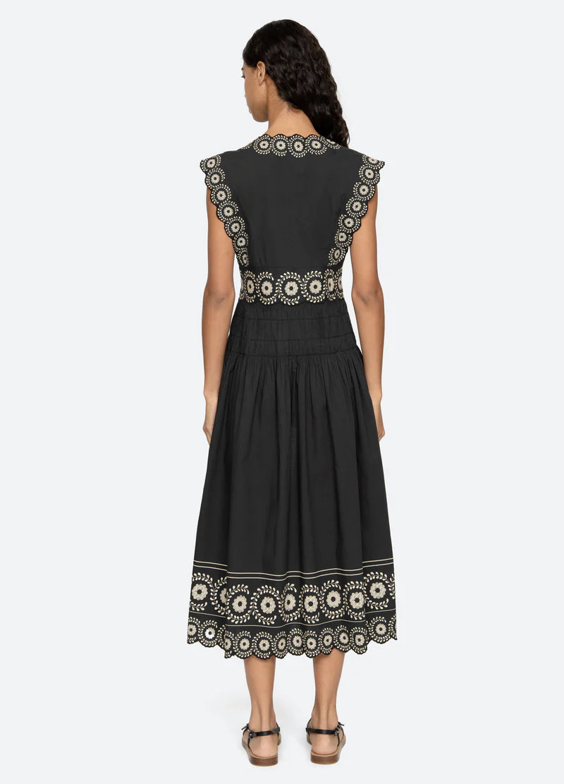 Maribel Print Midi Dress