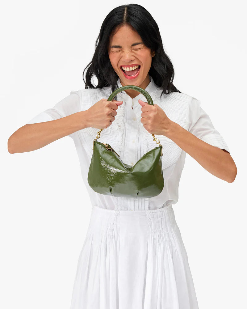 Petit Moyen Messenger - Crinkle Patent