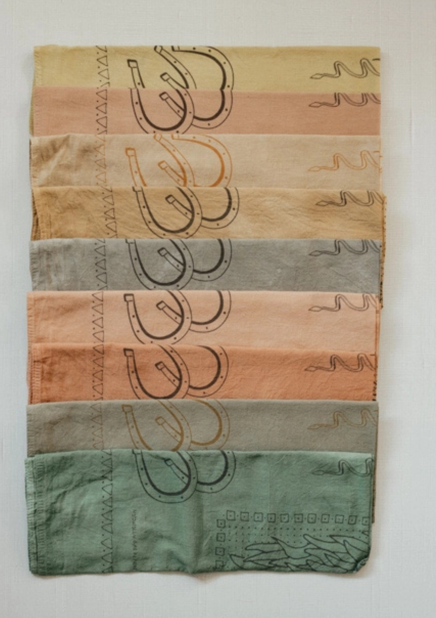 Plant Dyed Organic Cotton Suerte Bandana