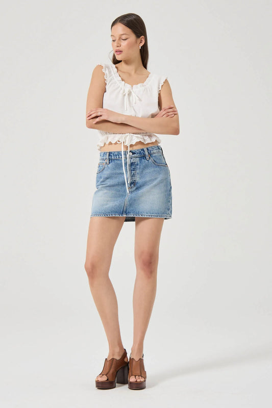 90s Relaxed Mini Skirt