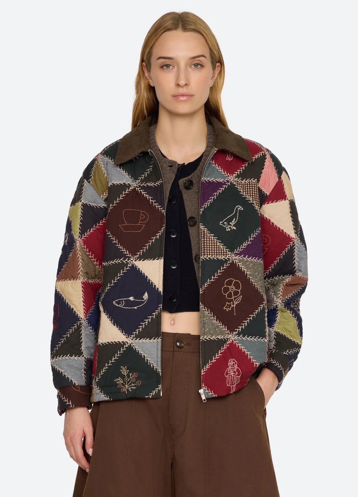 Juniper Patchwork Quilted Jacket