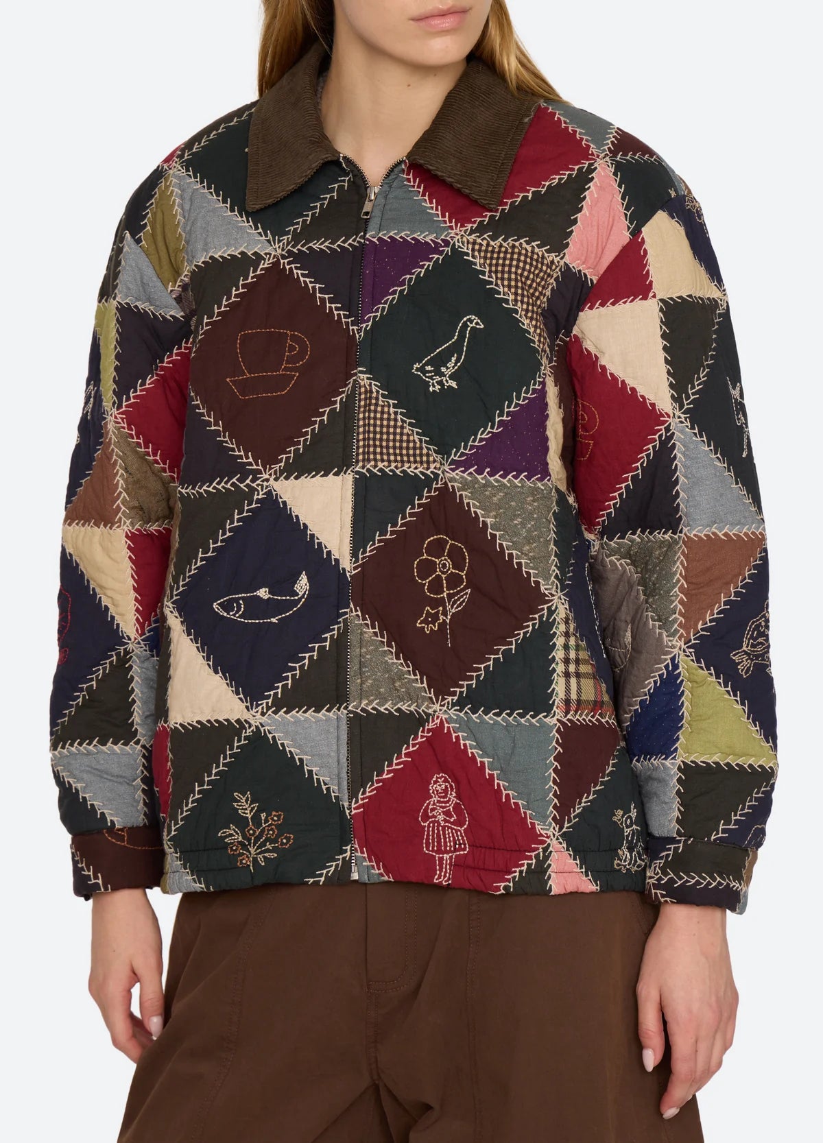 Juniper Patchwork Quilted Jacket