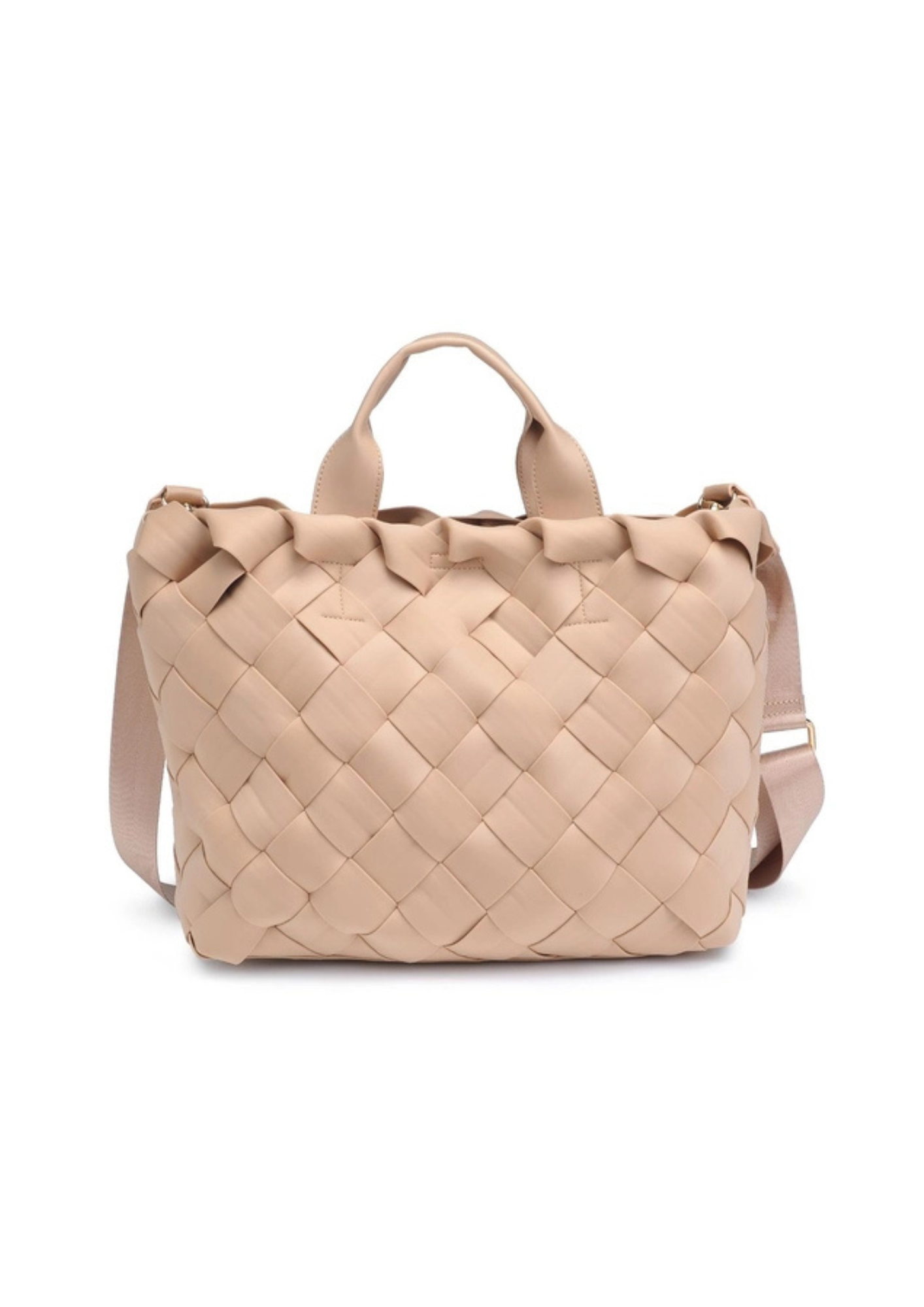 Ruth Woven Neoprene Crossbody Tote