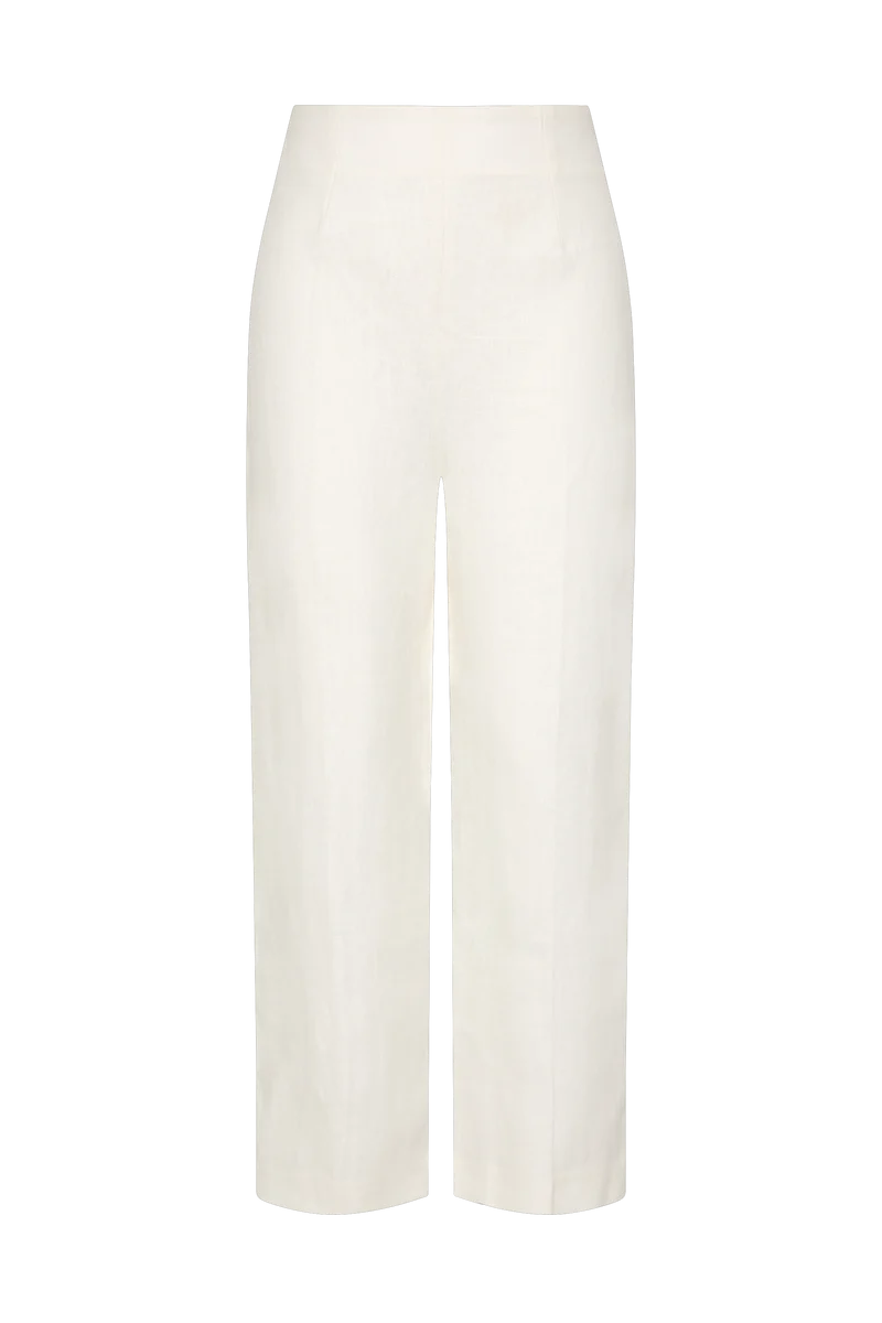 Claudine Pant White